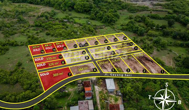 Tanah Kavling Premium 9 Menit ke Gunung Payung Beach Bali Tanah Kavling Premium 9 Menit ke Gunung Payung Beach Bali