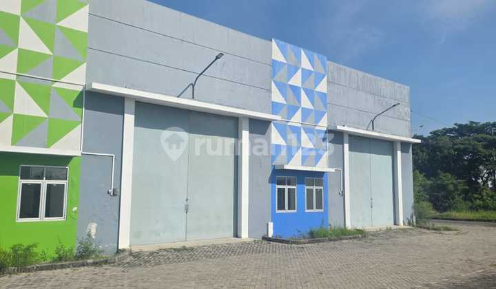 Dijual/Disewakan Gudang Baru Trigon Point Sidoarjo - Akses Kontainer 40 Feet, Lokasi Strategis Raya Lingkar Timur, Harga 250 Juta/Tahun