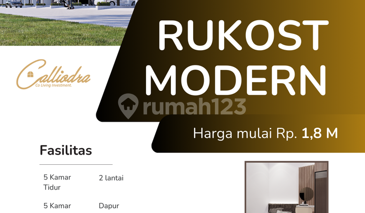 Rumah Kos Konsep Co Living Pertama di Surabaya