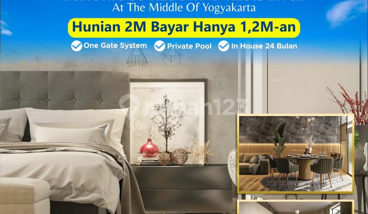 Modern House Strategically Located Near Sleman Toll Junction