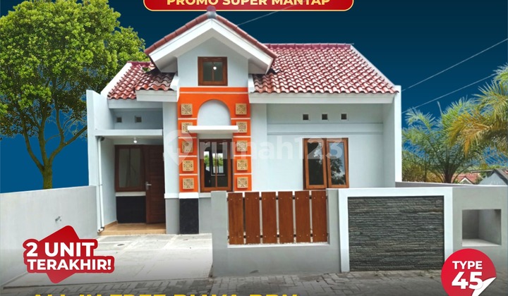 Rumah bisa di Beli Tanah Kavling di Bangunjiwo