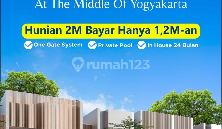 Modern House Strategically Located Near Sleman Toll Junction