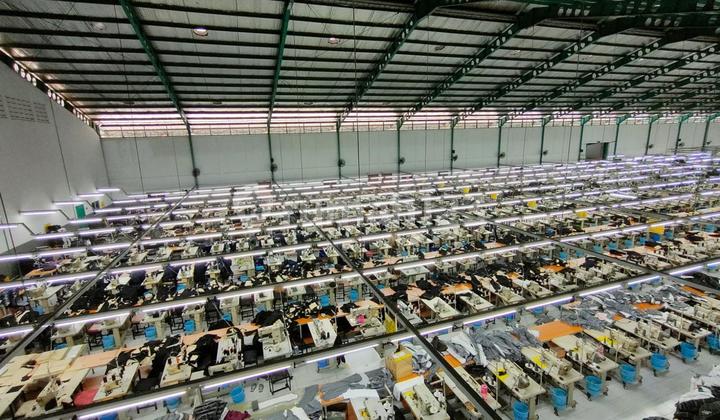 Dijual Pabrik Garment di Gunung Sindur