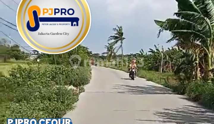 Tanah Bagus di Pinggir Jalan Buni Ayu Raya