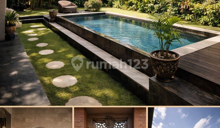 Villa Modern dengan Pemandangan Sawah di Canggu Villa Modern dengan Pemandangan Sawah di Canggu