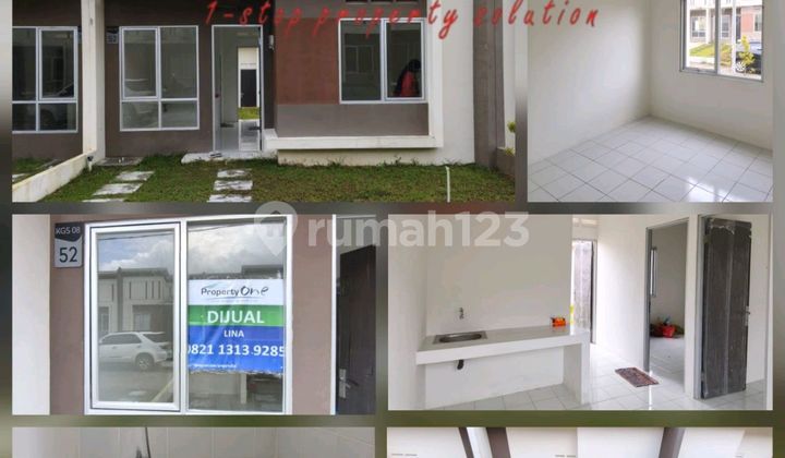 Dijual Rumah Masih Baru Dicluster Kenanga Kota Podomoro Tenjo Rumah Butuh Minim Renovasi SHM di Kota Podomoro Tenjo, Jl. Terusan Stasiun, Singabraja, Tenjo, Bogor, Jawa Barat, Indonesia, 16370, Tenjo