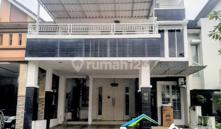 Jual Rumah 3 Lantai Lokasi Strategis di Delatinos Dekat Akses KRL Rawa Buntu dan Tol BSD