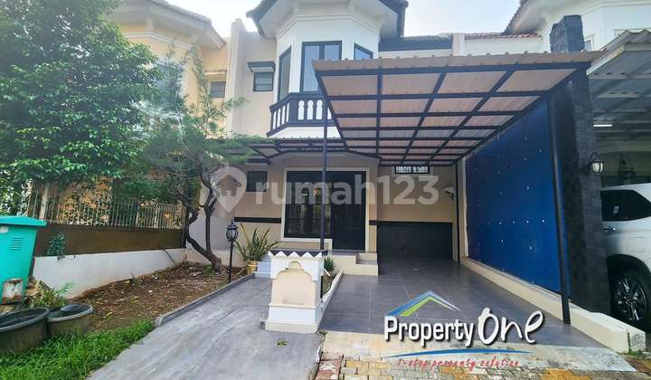 Jual Rumah 2 Lantai Siap Huni di Delatinos BSD Dekat dengan Tol dan Stasiun KRL Rawa Buntu