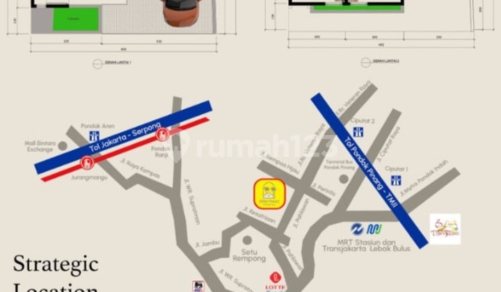 2-Story House, 10 Minutes to MRT Lebak Bulus 2