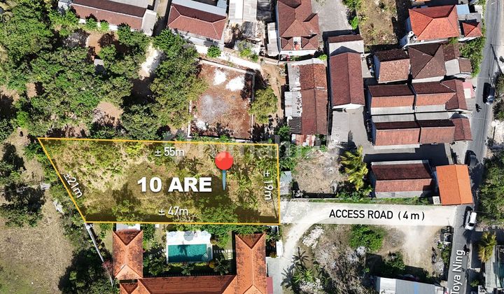 10 Are Leasehold Land Near Jl. Toya Ning Ungasan