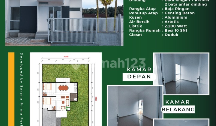 Adinata Raya Mijen Rumah Dijual di Mijen Semarang - Type 45, Tanah Luas, DP Ringan By Prabowo Siswanto Property 2