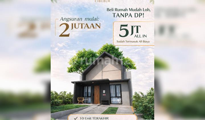 Rumah Dijual di Cibubur Cicilan 2 Jutaan Tanpa DP - Dekat Tol & LRT Rumah Dijual di Cibubur Cicilan 2 Jutaan Tanpa DP - Dekat Tol & LRT
