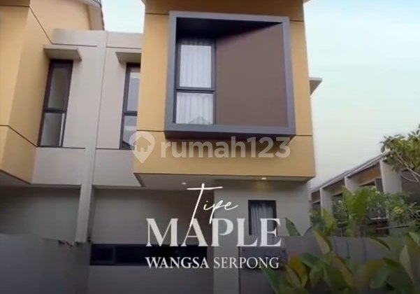 2-Story House 4 Bedrooms SHM Strategic Location in Serpong Near BSD Toll Road