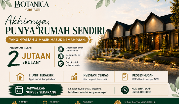 Jual Cepat Rumah Siap Huni Kenyamanan & Keamanan Sangat Terjaga Hanya 4 Juta / Bulan Jual Cepat Rumah Siap Huni Kenyamanan & Keamanan Sangat Terjaga Hanya 4 Juta / Bulan