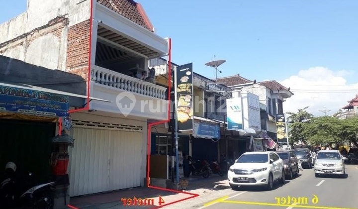 Ruko + Rumah 2 Lantai di Pusat Seririt - 500M² Bangunan, Mesin Uang Sekaligus Hunian! 2