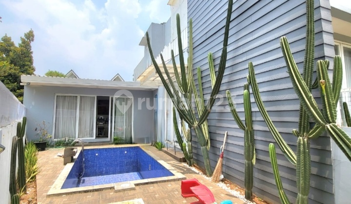 Dijual Rumah Siap Huni Ada Kolam Renang Discovery Bintaro Jaya 2