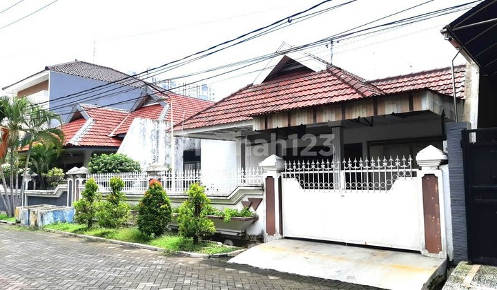 For Sale Manyar Kartika House Spacious Backyard Garden 1