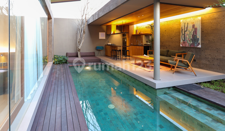 2 Kamar Villa di Jual Hak Milik , Canggu Area