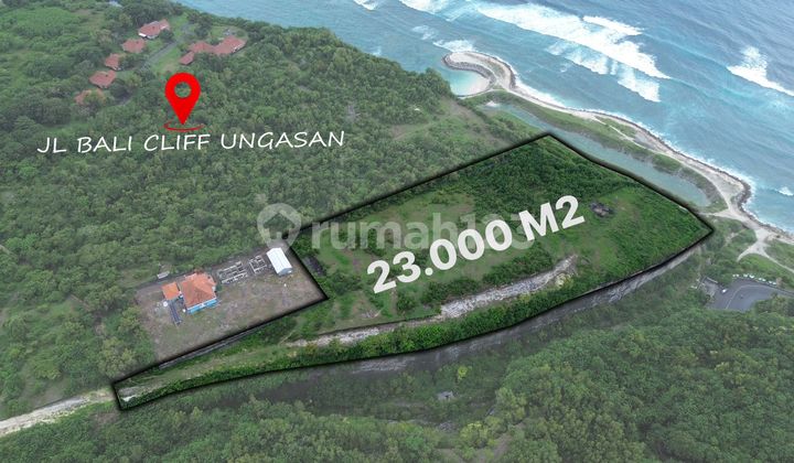 Ungasan Cliff Front Land For Lease Unblocked Ocean View Amazing