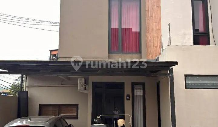 Rumah Minimalis Estetik Ada Kamar Bawah di Pamulang, Tangsel