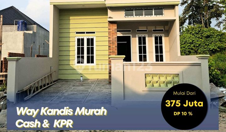Rumah Komersil Murah Siap Huni Way Kandis Tanjung Senang Rumah