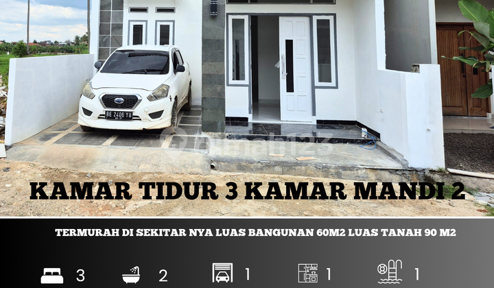Rumah Tanpa D P Kamar Tidur 3 Kamar Mandi 2