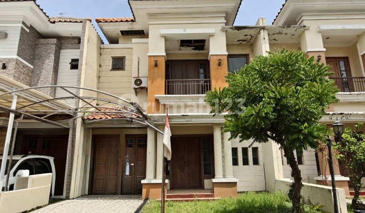 Rumah Jemursari Regency Dekat Ubaya, Kondisi : Perlu Renov Atap & Dinding 1