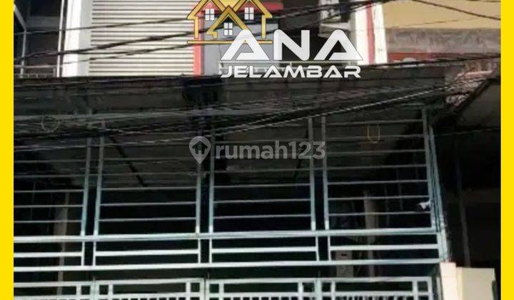 Ana* Rumah 3lt Luas 4x15m Jln 2 Mobil Hdp Timur Bebas Banjir Di Jelambar - * Good-deal!!* 1