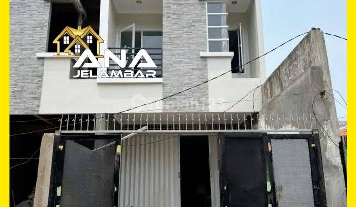 Ana* Rumah Baru 3.5lt Di Kav.polri Luas 4.1x20m Lokasi Nyaman Jelambar - * Good-Deal!!* 1