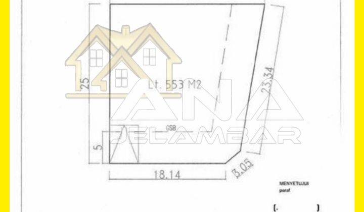 Ana* Tanah Kavling Lt. 553m2 Hoek Luas Jarang Ada Rp. 15jt-an Perm2 Lokasi Bagus Di Sutera Sitera Jingga Dekat Pasar 8 Alam Sutera - * Good-deal!!* 2