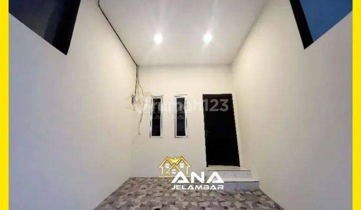 ANA*RUMAH BARU BAGUS DI KAV.POLRI 3.5LT HADAP SELATAN JELAMBAR - *FRESH-DEAL!!* 3