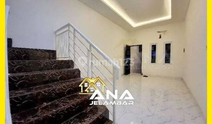ANA*RUMAH BARU BAGUS DI KAV.POLRI 3.5LT HADAP SELATAN JELAMBAR - *FRESH-DEAL!!* 5