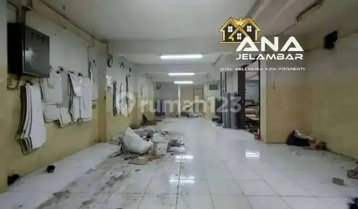 ANA* GUDANG GANDENG 3 LANTAI PLONK LT.205M² BEBAS BANJIR DI JELAMBAR - *GOOD-OFFER!!*
