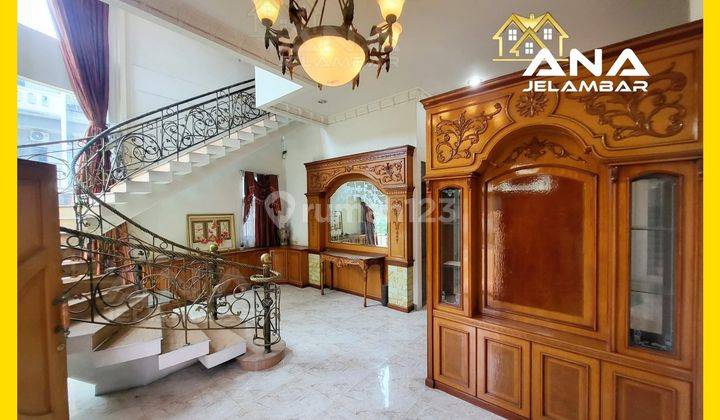 ANA*RUMAH HOEK FURNISH DI KAV.POLRI UK 14X18M, 2.5LANTAI JELAMBAR - *HOT-DEAL!!* 1