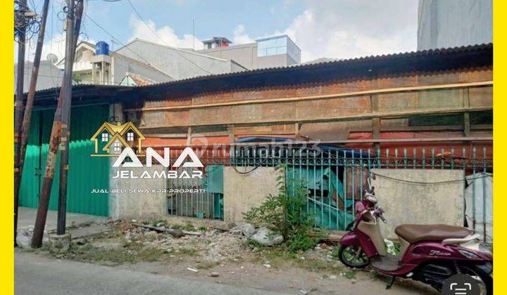 ANA*RUMAH MURAH UK 13.3X20M DI JALAN RAYA JELAMBAR COCOK UTK BANGUN RUKO - *GOOD-DEAL!!* 1