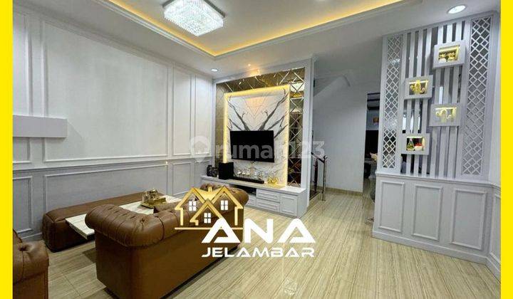 ANA*RUMAH KAV.POLRI LUAS 5.7X20M 3.75LT FURNISH JELAMBAR - *GOOD-DEAL!!* 1