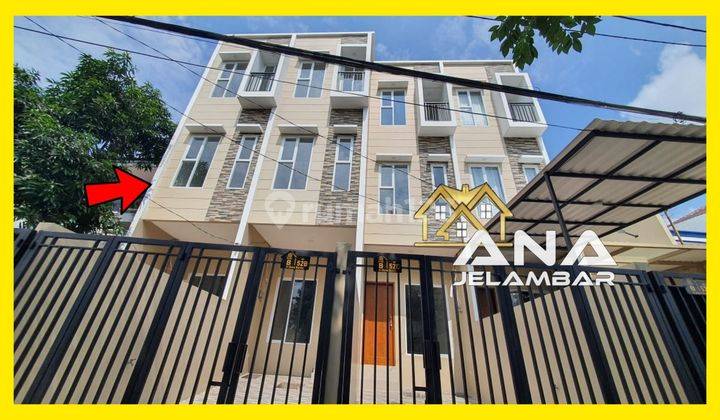 ANA*RUMAH MURAH 3LT LUAS 3X15M HADAP BARAT HARGA 1M-an DI DURI KEPA, KEBON JERUK - *GOOD-DEAL!!*
 1