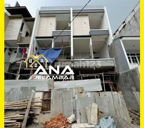 ANA*RUMAH BARU DI KAV.POLRI LUAS 5X15M, 3.5LT HADAP UTARA JELAMBAR - *GOOD-DEAL!!* 1