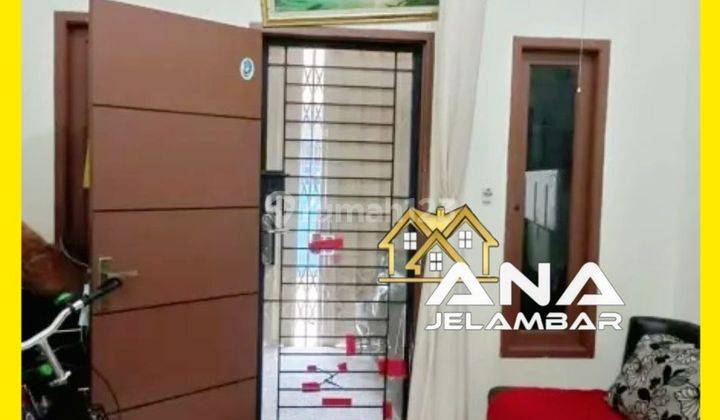 ANA*RUMAH DI KAV.POLRI LUAS 3.7X11M, 3.5LT HARGA 1M-an BEBAS.BANJIR JELAMBAR - *GOOD-DEAL!!*
 1