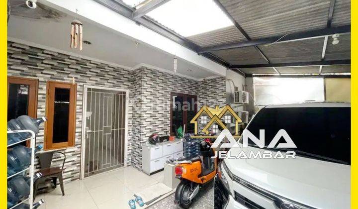 ANA*RUMAH DI KAV.POLRI LUAS 7X12.5M, 2.5LT SEMIFURNISH JELAMBAR - *GOOD-DEAL!!* 1