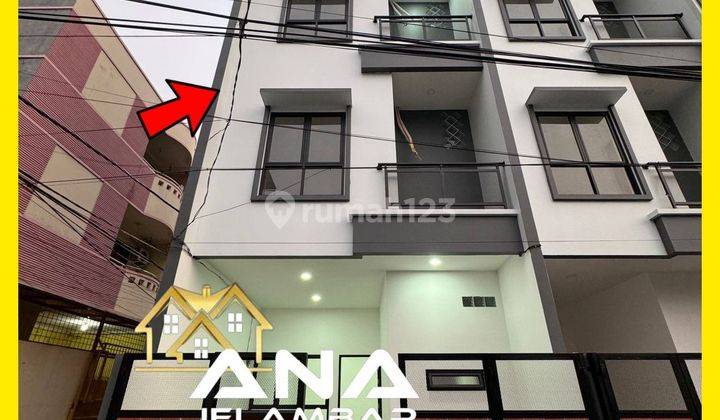 Ana* Rumah Baru 4lt Luas 4.5x10.5m2 Murah Harga 1m-An Lokasi Bagus Di Jelambar - * Good-Deal!!* 1