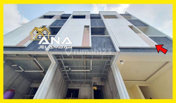 ANA*RUMAH BARU 3.5LT LUAS 4X13M MURAH HARGA 1M-an DEKAT BINUS ANGGREK, KEBON JERUK - *GOOD-DEAL!!* 1