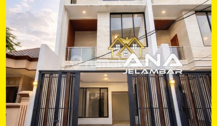 * New House In Kav.polri Area 5x15m 3.5fl Minimalist Comfortable Location Jelambar - * Good-Deal!!* * New House In Kav.polri Area 5x15m 3.5fl Minimalist Comfortable Location Jelambar - * Good-Deal!!*