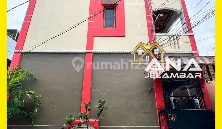 Ana Rumah Kost 3Lt Luas 8X17m2 Murah Cocok Invest Jln 2 Mobil di Jelambar - * Good- Deal !!*