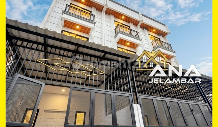 Ana Rumah Baru 3.75Lt Luas 4X15m Modern Minimalis dengan Rooftop di Duri Kepa, Kebon Jeruk - * Good- Deal !!*