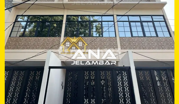 Ana* Rumah Baru 3.5lt Luas 3.8x11.3m Hadap Timur Di Tanjung Duren - * Good-deal!!* 1