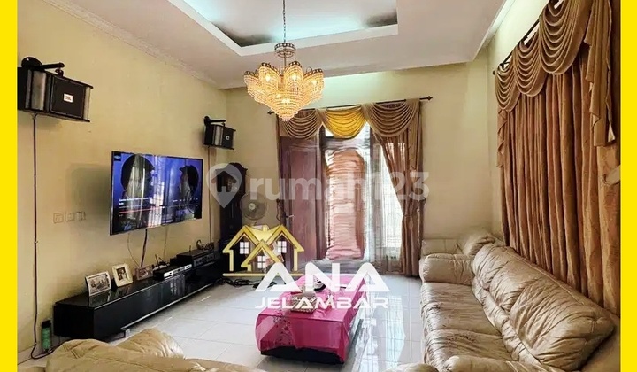 Ana House Comp. Dutamas Size 20x15m 2-story Semi-furnished In Jelambar - *Good Deal!!* 2