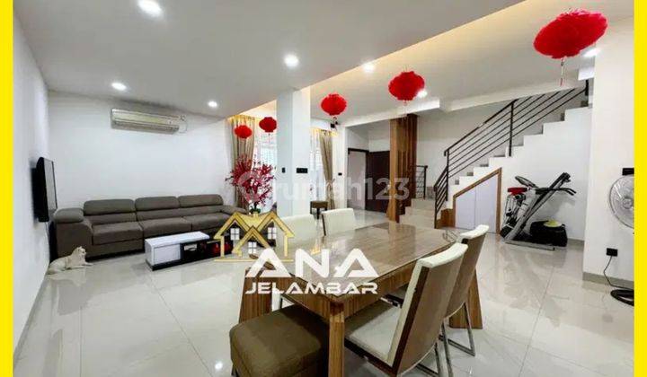 Ana* Rumah Hoek 3lt Luas 7.6x15m Furnish Nyaman Di Duri Kepa, Kebon Jeruk - * Good-deal!!* 2
