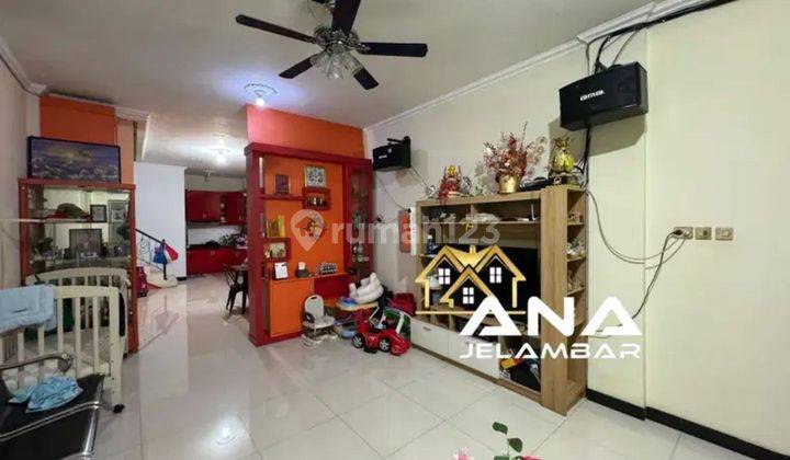 Ana* Rumah Di Kav.polri 3lt Luas 4x20m Semifurnish Hadap Timur Jelambar - * Good-Deal!!* 2