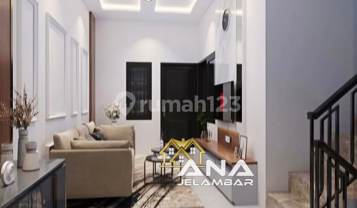Ana Rumah Baru 3Lt Promo Khusus 10 Unit Pertama Luas 5.5X11.6m Modern Minimalis di Duri Kepa, Tanjung Duren, Kebon Jeruk - * Good- Deal !!*